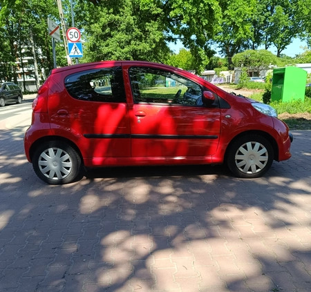 Peugeot 107 cena 9900 przebieg: 163000, rok produkcji 2007 z Warszawa małe 56